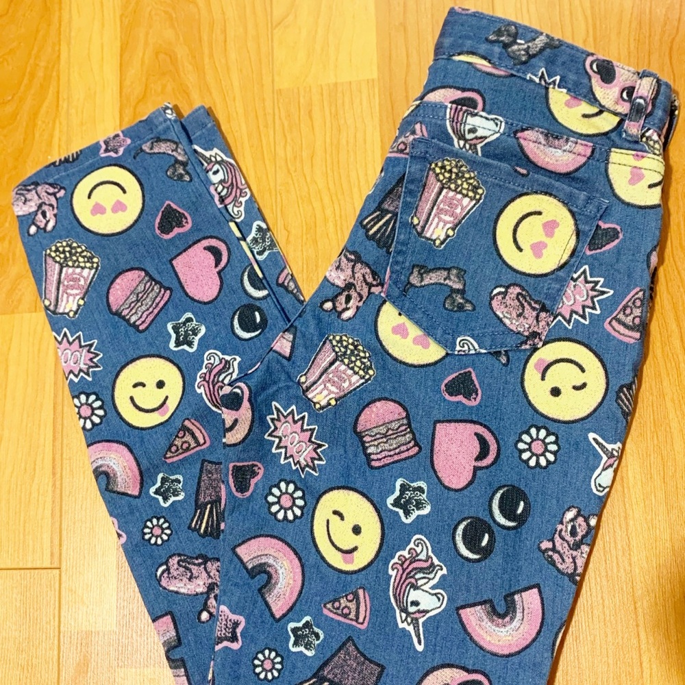 🎉Children’s  Place Emoji skinny Jegging  16